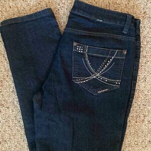 Dark Blue Jeans with Subtle Fading George